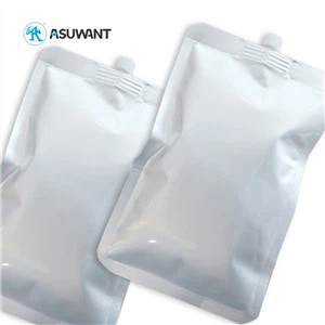 Lille sølvvarme segl tud pose med hætten til shampoo håndrensningscreme