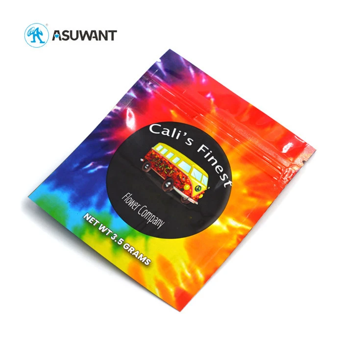 Weed Packaging Cannabis Gummies Skittles Packaging Mini Ziplock Mylar Bags Wholesale