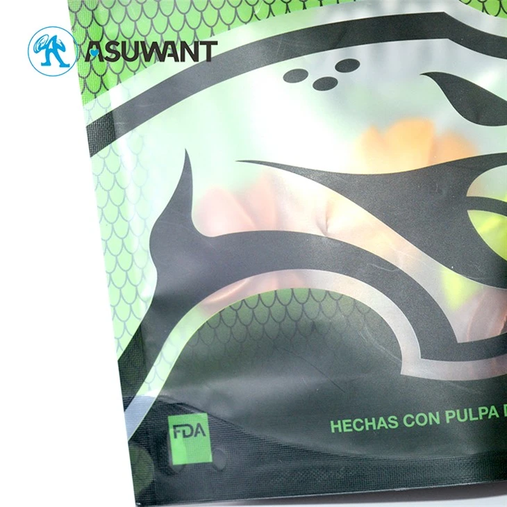 Resealable Mylar Ziplock Edible Thc Tobacco Pouch Smell Proof Zipper Weed Packaging3.5