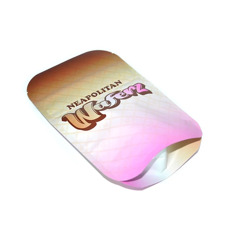 Thc Weed Edible Packaging Smell Proof Ziplock Bag For Cannabis Marijuana