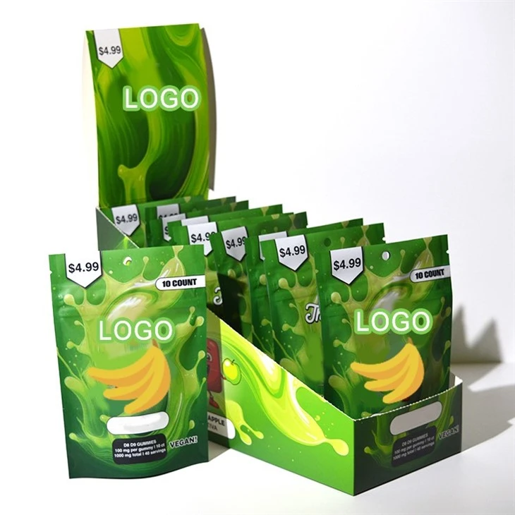 Detailmad Display Papirkasse Snackpap
