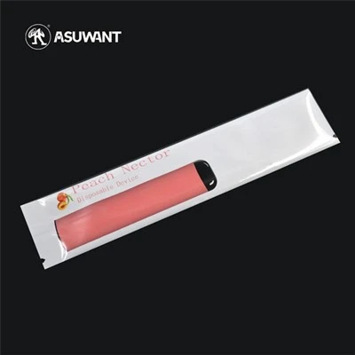 Brugerdefineret udskrivning af humidorpakke plast tre sidesætning ziplock cigar taske cigarillo emballage pose